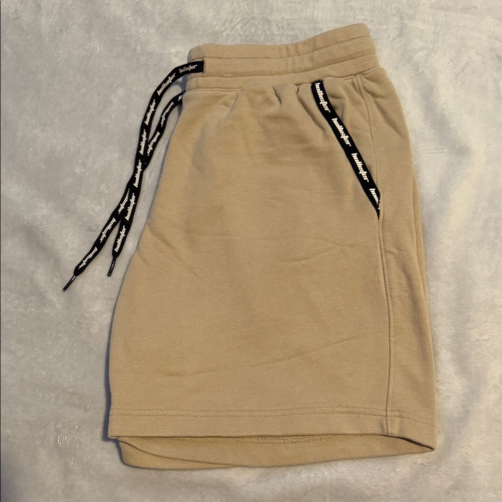 Hollister Tan Athletic Men's Shorts